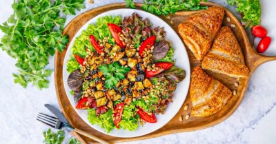 Хрустящие баклажаны в аэрогриле