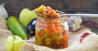 Баклажаны по корейски на зиму закуска