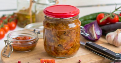Икра из синеньких на зиму