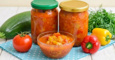 Острые кабачки на зиму