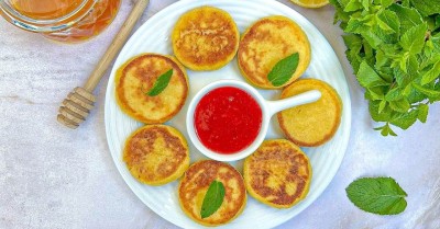 Сырники с кукурузной мукой