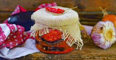 Острые баклажаны на зиму закуска