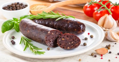 Кровянка домашняя кровяная колбаса с гречкой