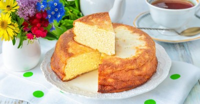 Творожная запеканка на кефире