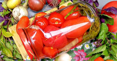 Маринованные помидоры с лимонной кислотой на зиму