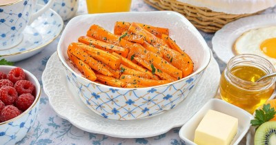 Морковь с медом