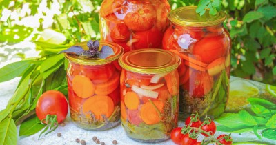 Помидоры с морковью и луком на зиму