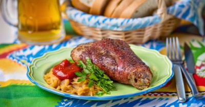 Свиная рулька в аэрогриле