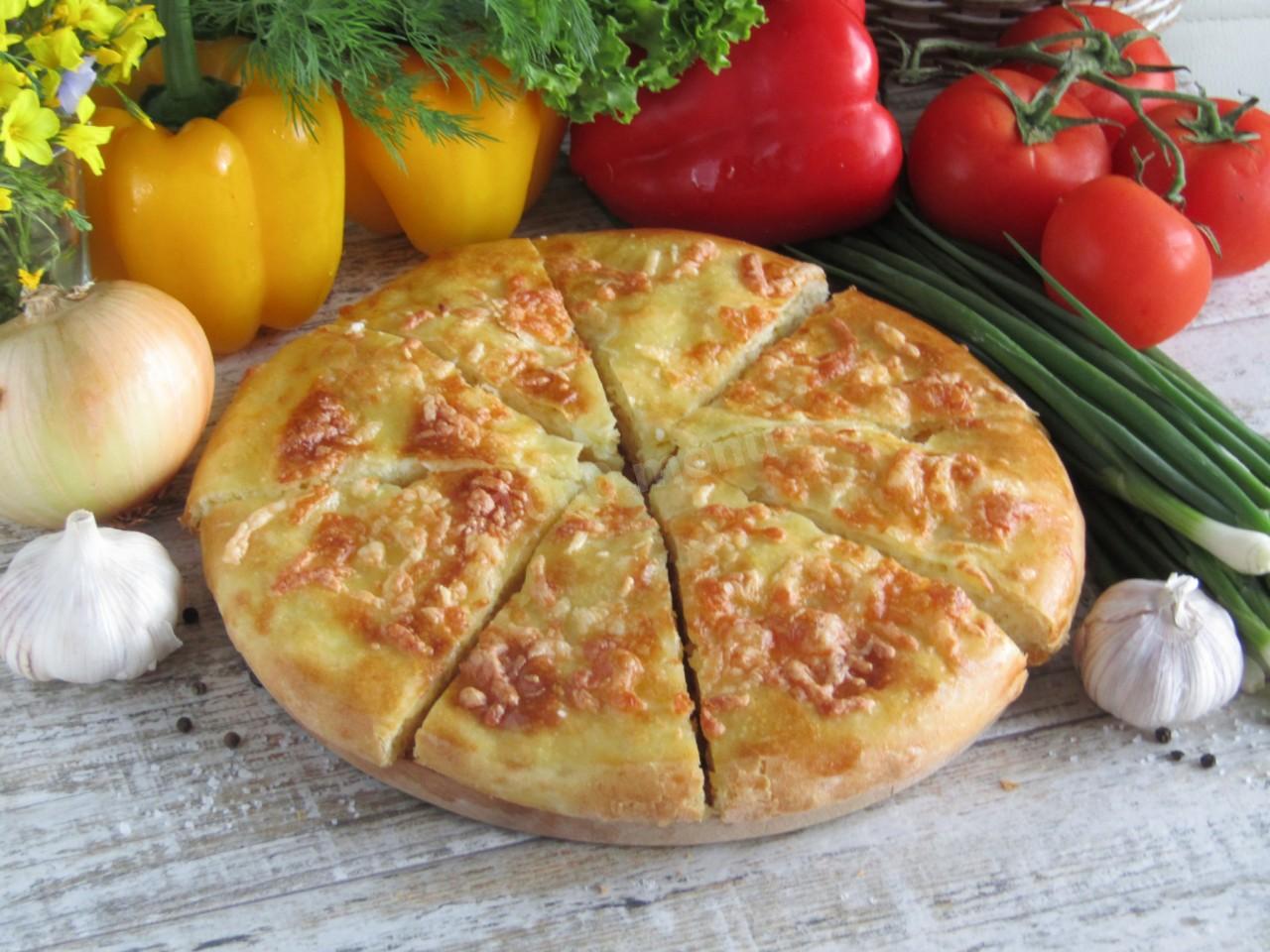 Хачапури с сыром в духовке рецепт с фото