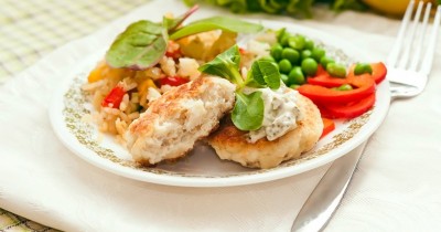 Котлеты с морской солью из филе речной рыбы