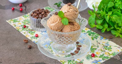 Кофейное мороженое в домашних условиях без мороженицы