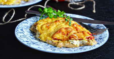 Куриные отбивные в духовке с сыром