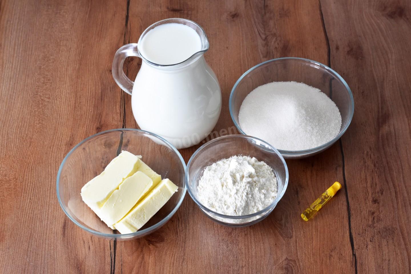 Яйцо масло сливочное сахар мука рецепт. Молочные Ингредиенты. Сливки масло мука. Масло из молока. Приготовление молока.