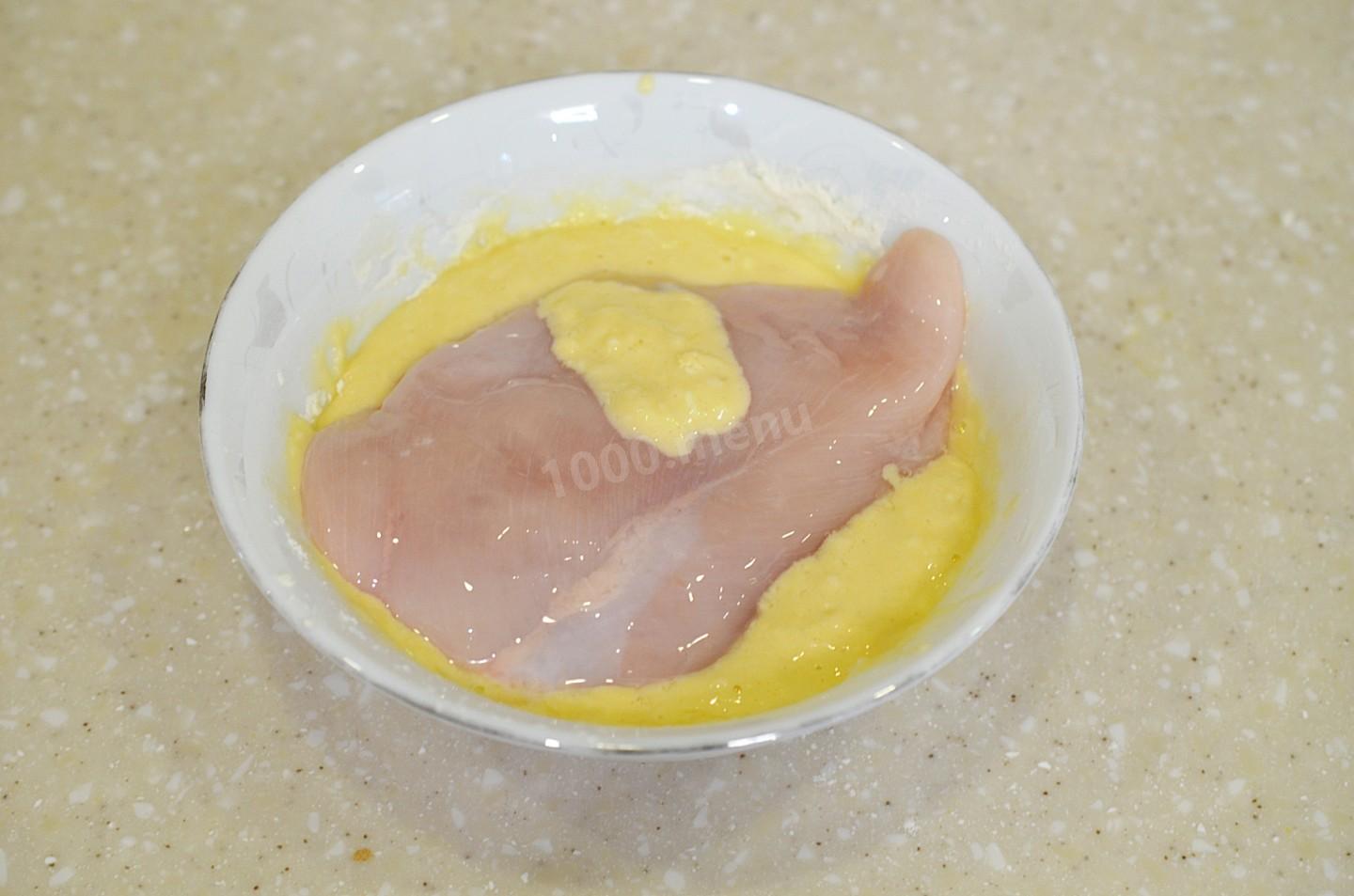 Грудка куриная в кляре на сковороде: рецепт с пошаговой инструкцией