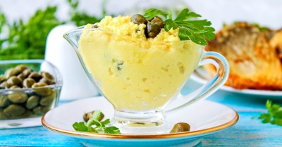 Домашний соус с каперсами