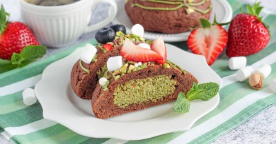 Дубайское печенье крамбл кукис с фисташковой пастой