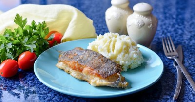Картофельное пюре с рыбой