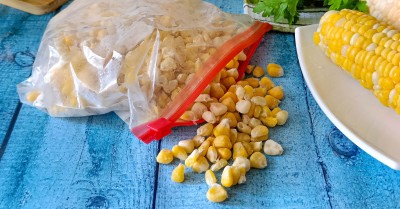 Заморозить кукурузу на зиму в початках и зернах