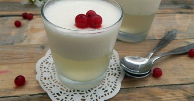 Желе молочно-сливочное с ванилином