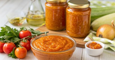 Кабачковая икра простая через мясорубку без чеснока