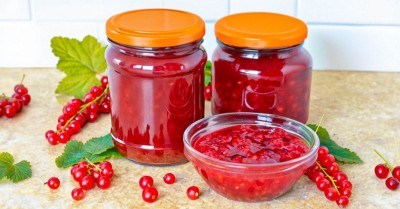 Варенье из красной смородины 5 минутка