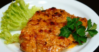 Свиная отбивная котлета