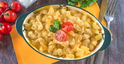 Запеканка макароны сыр яйца в духовке