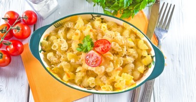 Запеканка макароны сыр яйца в духовке
