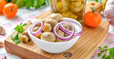 Маринованные шампиньоны вкусные домашние