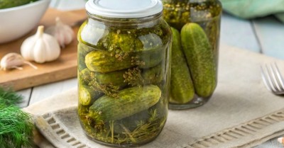 Огурцы в банке на зиму сладкие