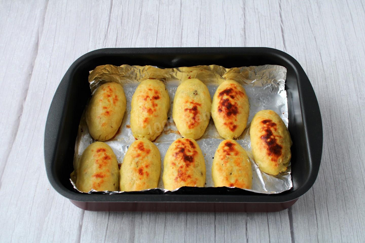 Зразы из картофельного пюре с фаршем пошаговый рецепт с фото на сковороде