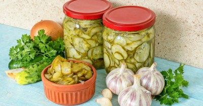 Закуска из огурцов на зиму