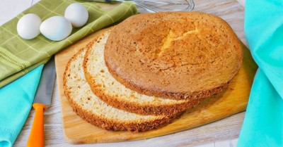 Бисквит для торта пышный и простой в духовке