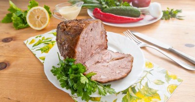Свиная шея в мультиварке