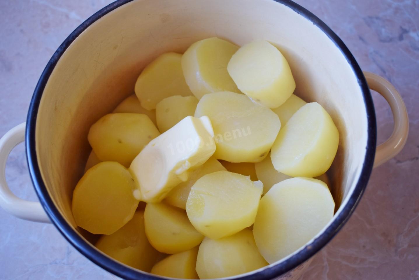Картофель со сливочным маслом