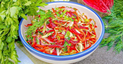 Салат Щетка для похудения