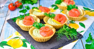 Как украсить тарталетки