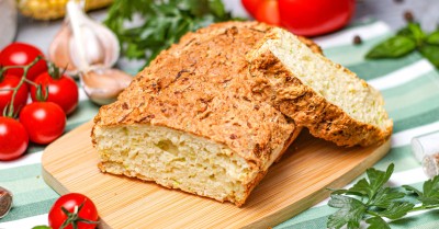 Кабачковый хлеб из кабачков и творога