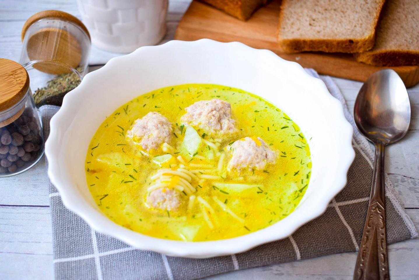 Рецепт супа с фрикадельками и вермишелью — простое и вкусное блюдо «на каждый день»