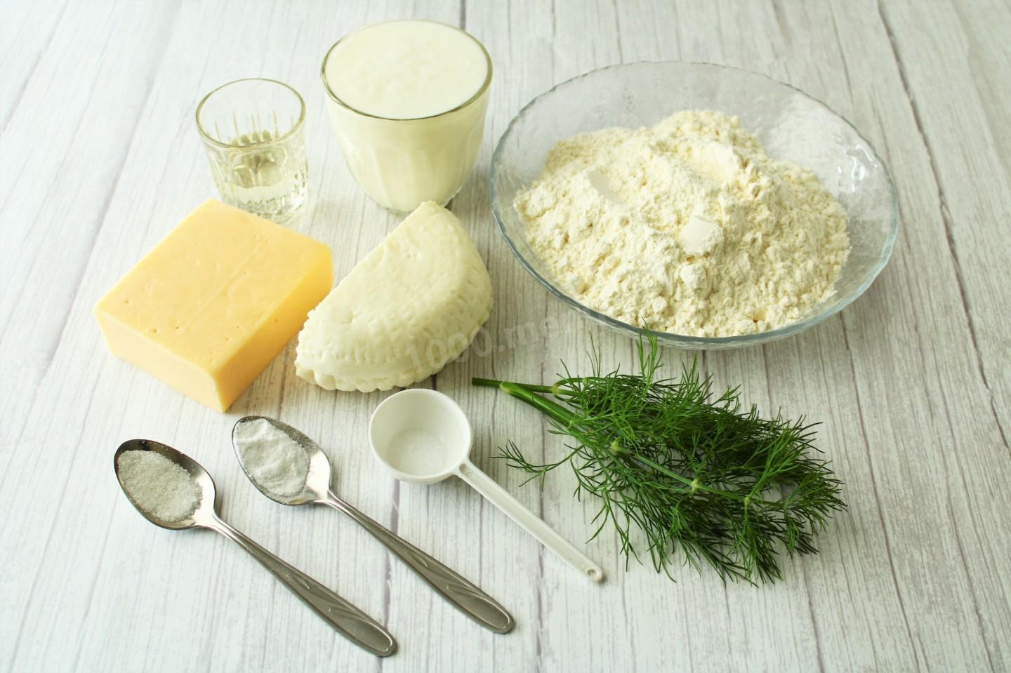 Ингредиенты для приготовления сыра