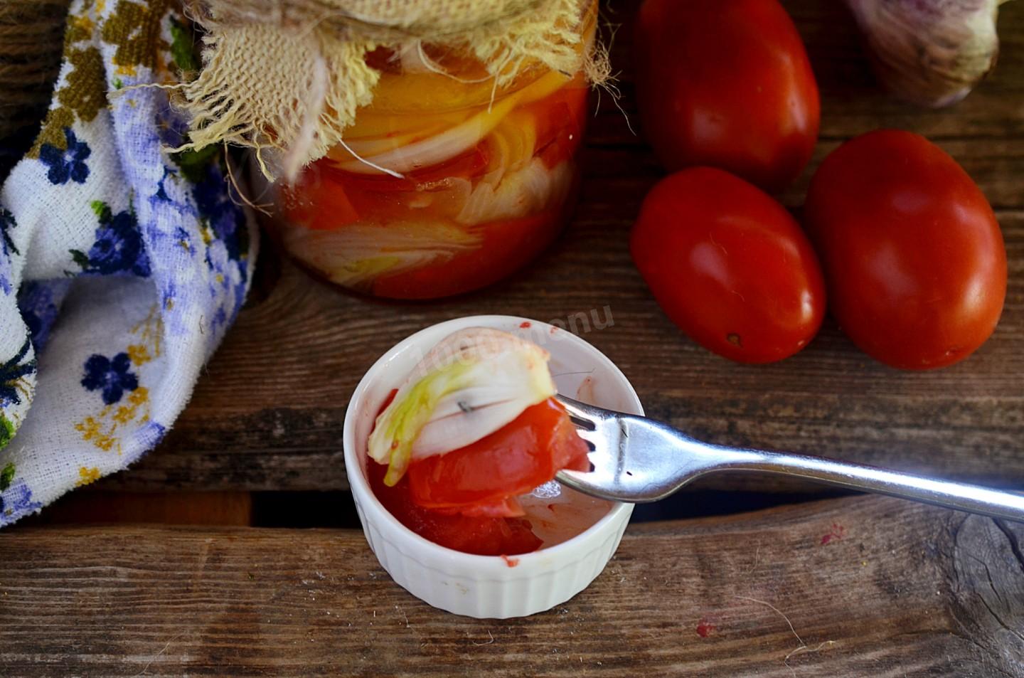 соление помидор с луком и раст маслом фото 94