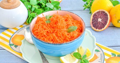 Морковь с сахаром салат