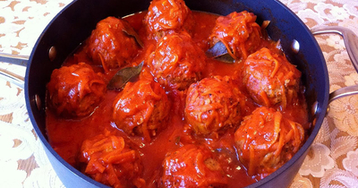  Мясные тефтели с рисом с подливкой - пошаговый рецепт приготовления с фото  