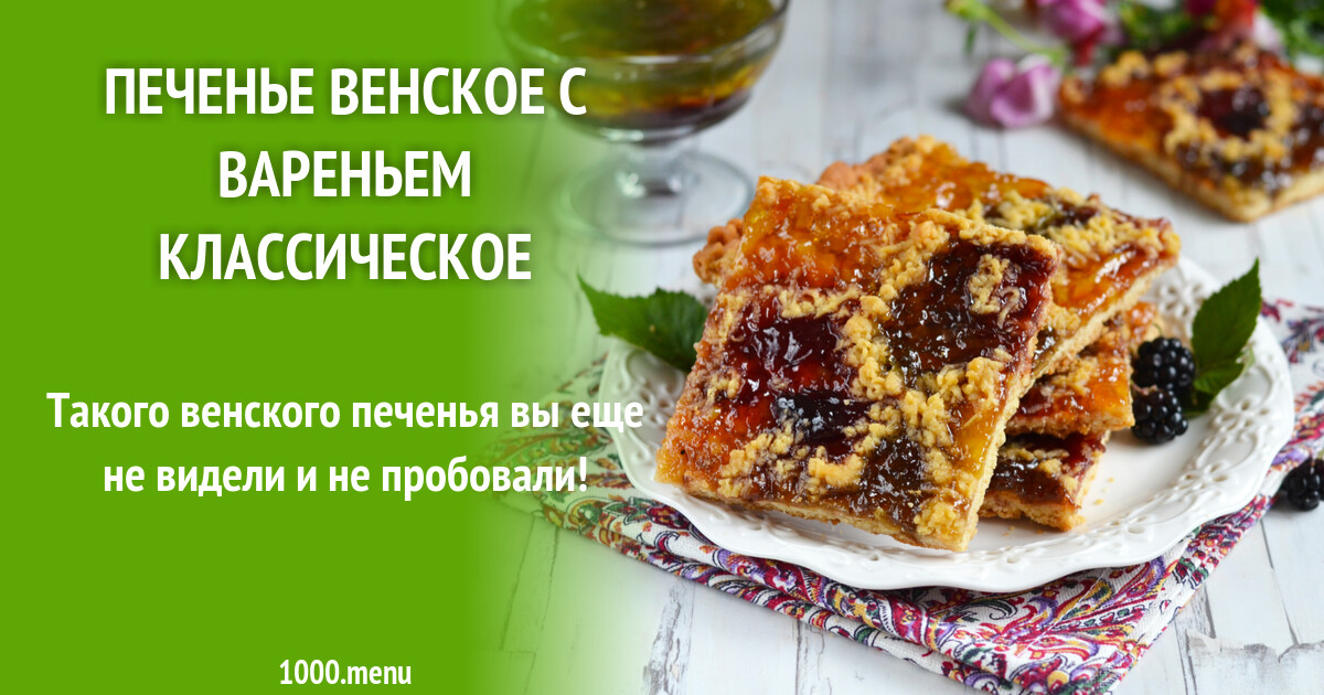 Венское печенье рецепт классический с вареньем. Печенье Венское к чаю реклама баннер