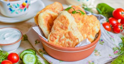 Пирожки на кефире жареные на сковороде