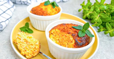 Морковная запеканка с творогом и манкой
