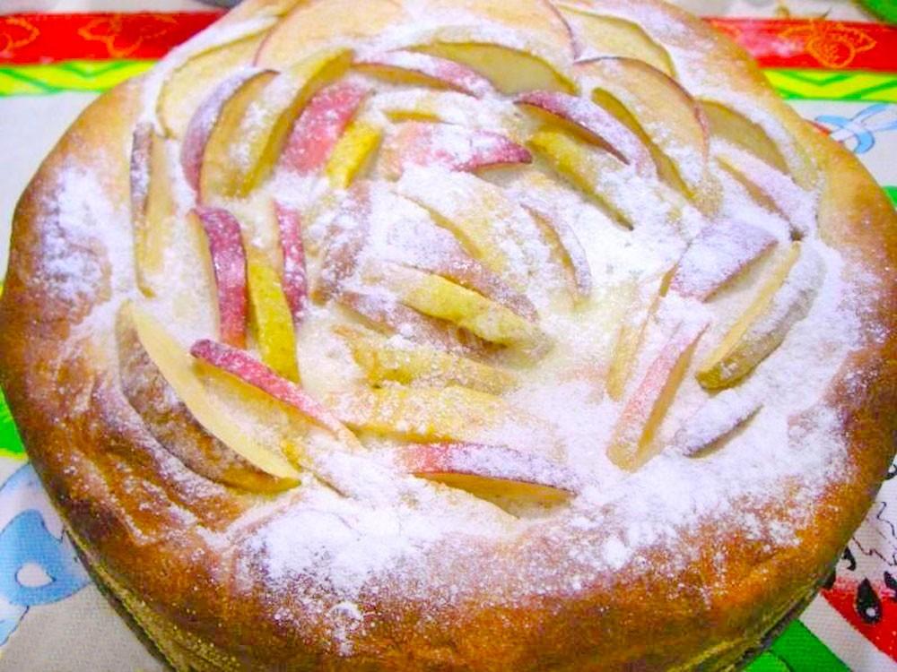Дрожжевое Тесто Яблочный Пирог С Фото
