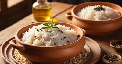Пропаренный рис за 15 минут гарнир