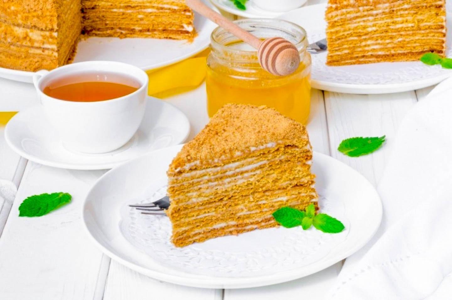 Торт Медовый Классический Рецепт С Фото Пошагово
