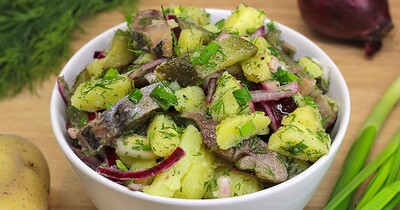 Салат сельдяной